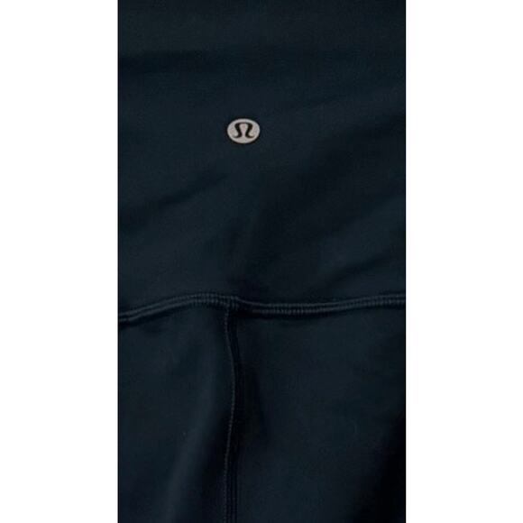 Lululemon Green Forest Mesh Cut Out Ankle Leggings Women's Gym High Rise 6 - Picture 6 of 6